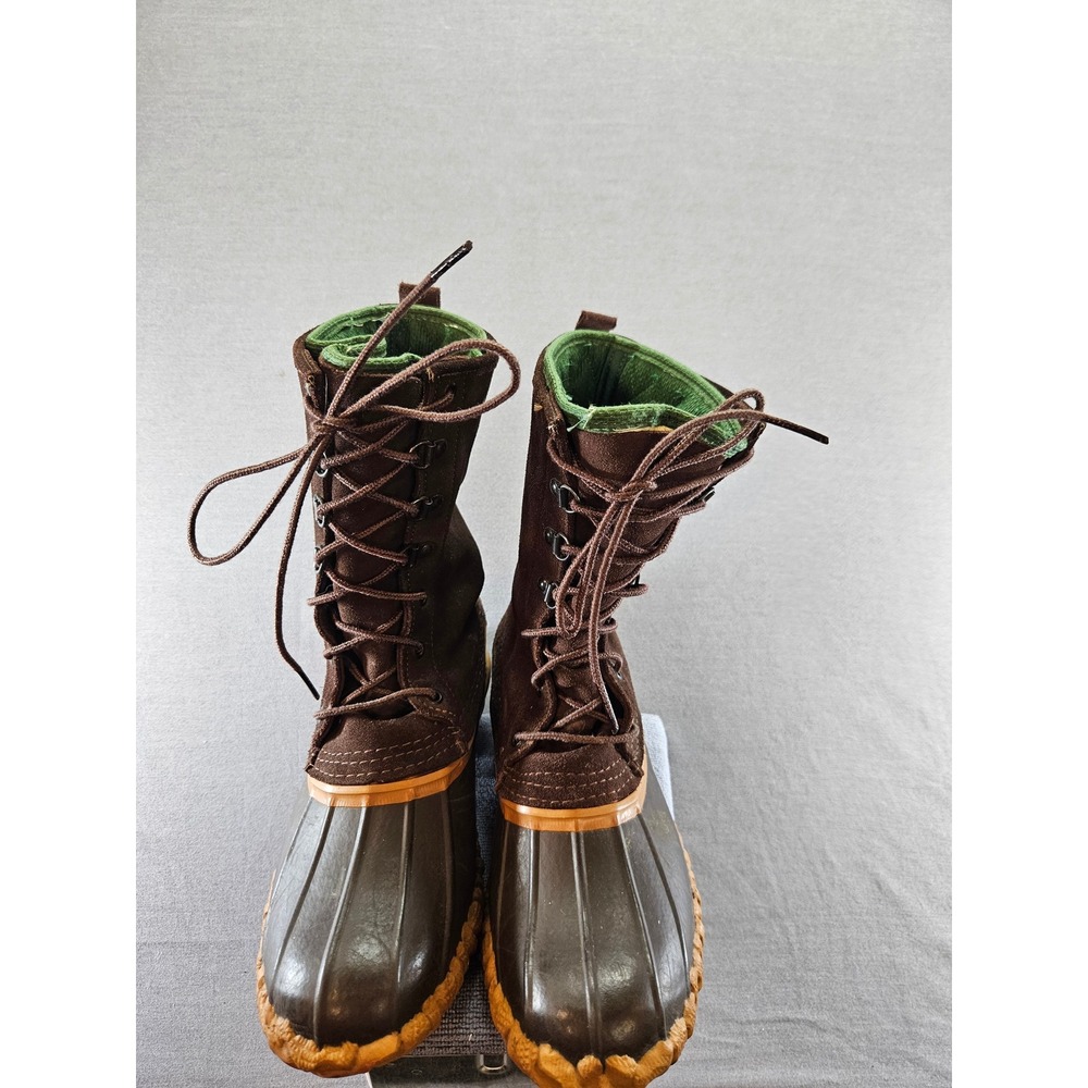 Cabelas LaCrosse Gore-Tex Duck Boots Mens 8 Brown Suede Waterproof Made in USA